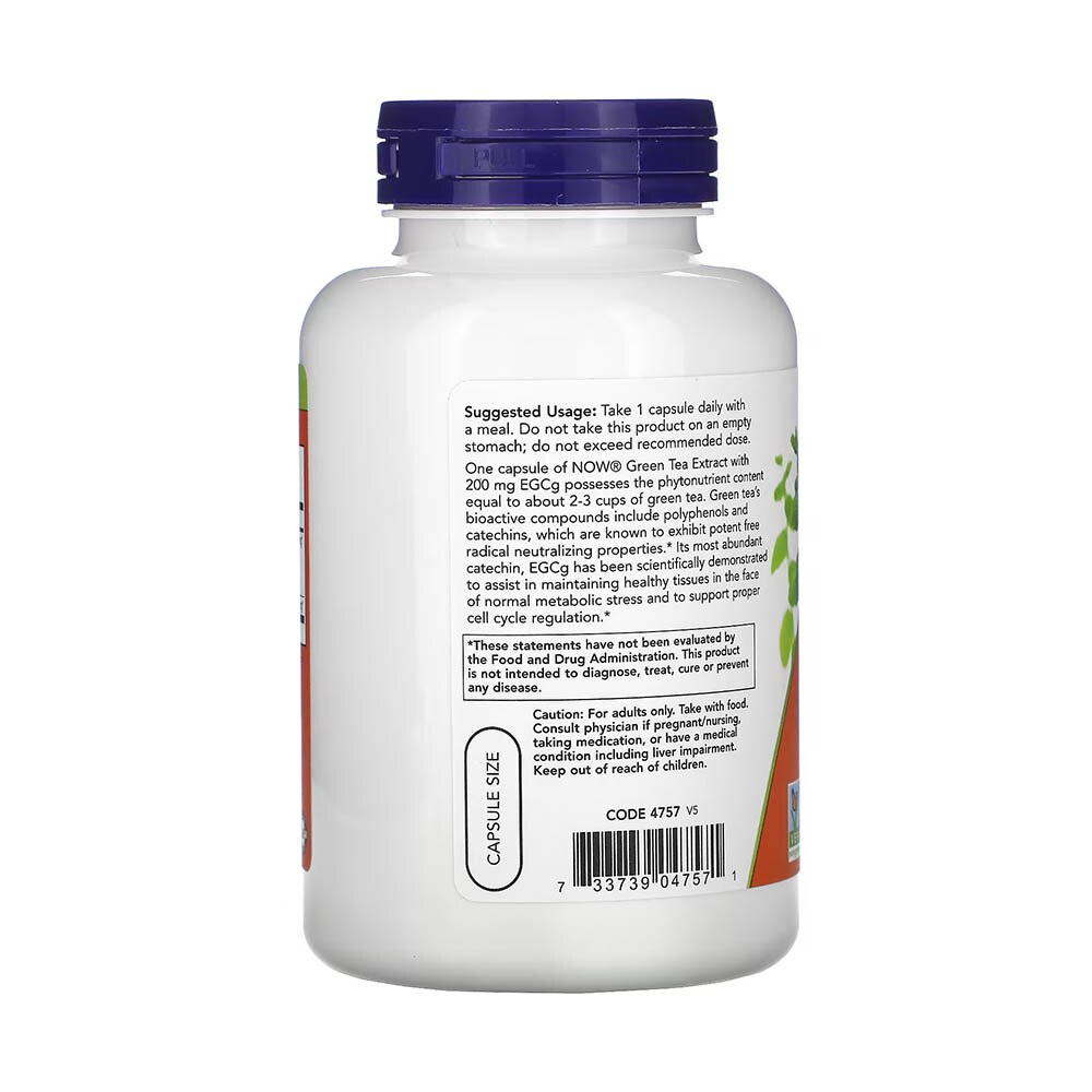 Estratto Di Tè Verde EGCg, 400mg - 180 Vcaps - Eco Supplements - Foto 4