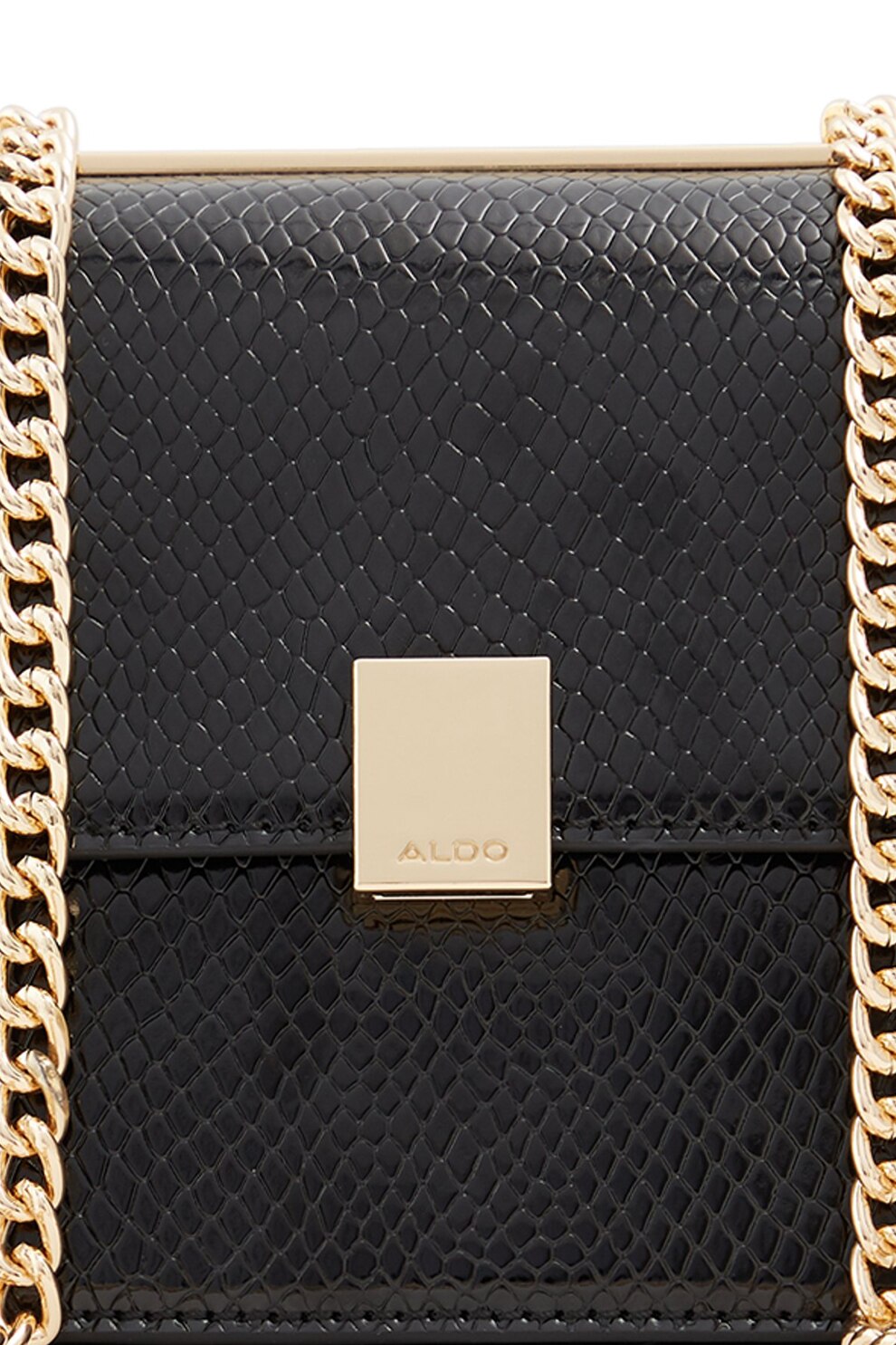 Aldo, Чанта от еко кожа Juberra, Черен eMAG.bg