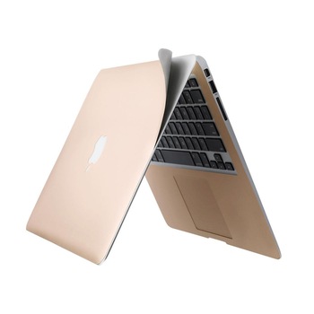 Folie protectie, Skin pentru MacBook Retina 12 inch 2015 - 2017 Gold Folie protectie, Skin pentru MacBook Retina 12 inch 2015 - 2017 Gold