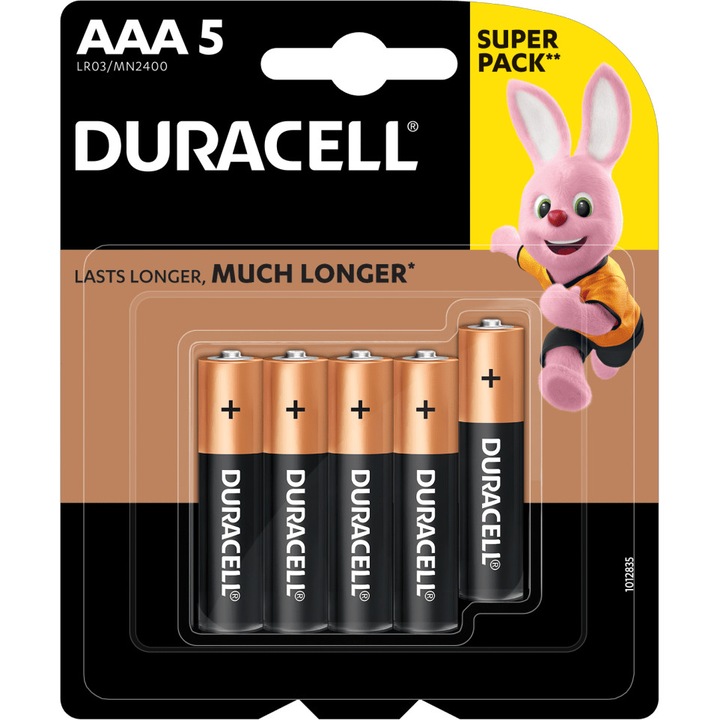 Baterii Duracell Basic AAA alcaline 5buc