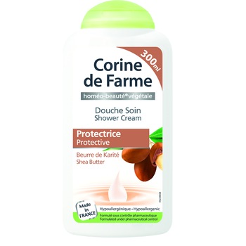 Gel de dus crema Corine de Farme cu aroma unt de shea, 300 ml Gel de dus crema Corine de Farme cu aroma unt de shea, 300 ml
