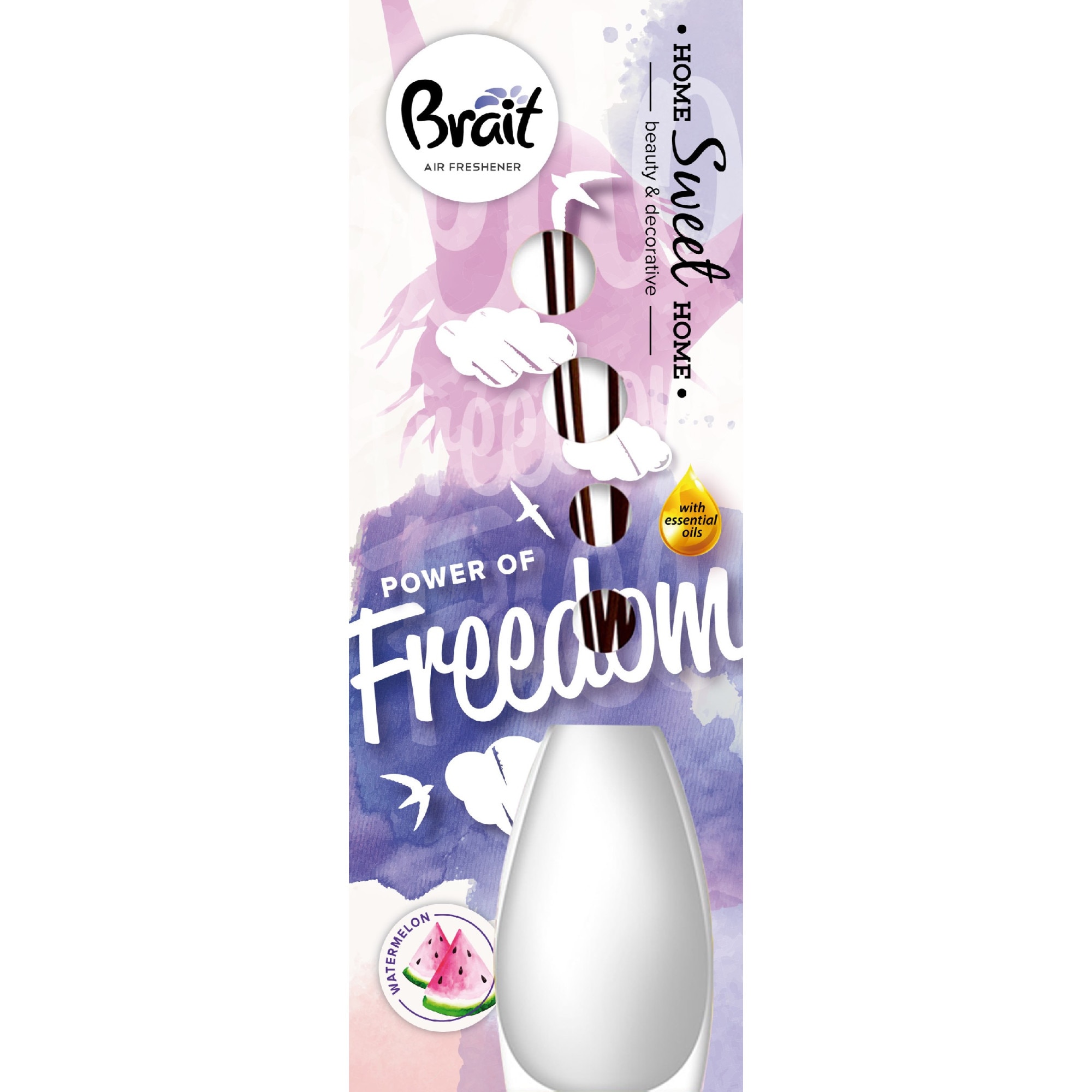 Odorizant Camera cu Betisoare Brait Power of Freedom, 75 ml