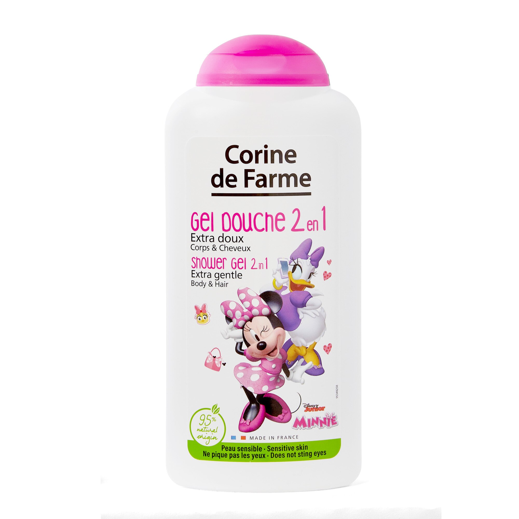 Gel de dus 2 in 1 pentru copii Disney Minnie, 250 ml
