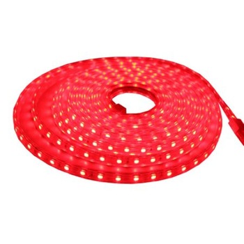 Banda Led smd 5050 lumina rosu 220V 10m 60led/m Furtun Silicon 220V inclusiv 1 transformator Banda Led smd 5050 lumina rosu 220V 10m 60led/m Furtun Silicon 220V inclusiv 1 transformator