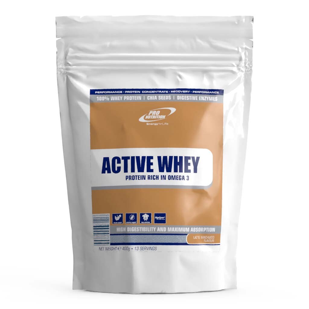 Active Whey, latte machiato, 400g