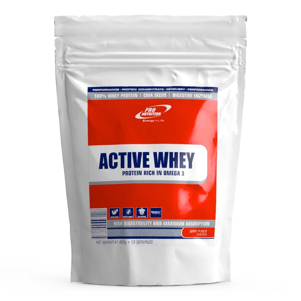 Active Whey, berry punch, 400g