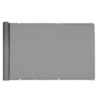Paravan protectie balcon, Aspect beton, 5m