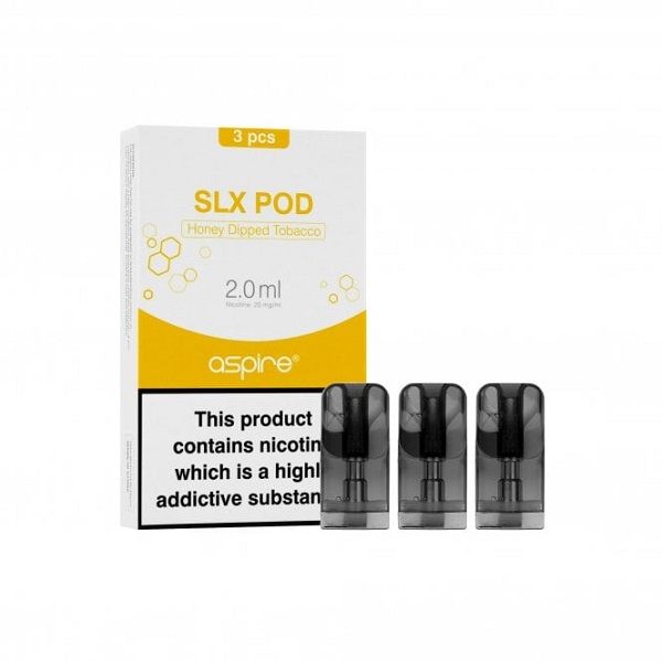 Set 3 x Cartuse Aspire SLX - Honey Dipped Tobacco