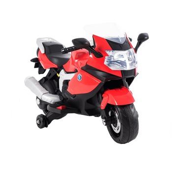 Motocicleta electrica cu scaun de piele Nichiduta Racing Red Motocicleta electrica cu scaun de piele Nichiduta Racing Red