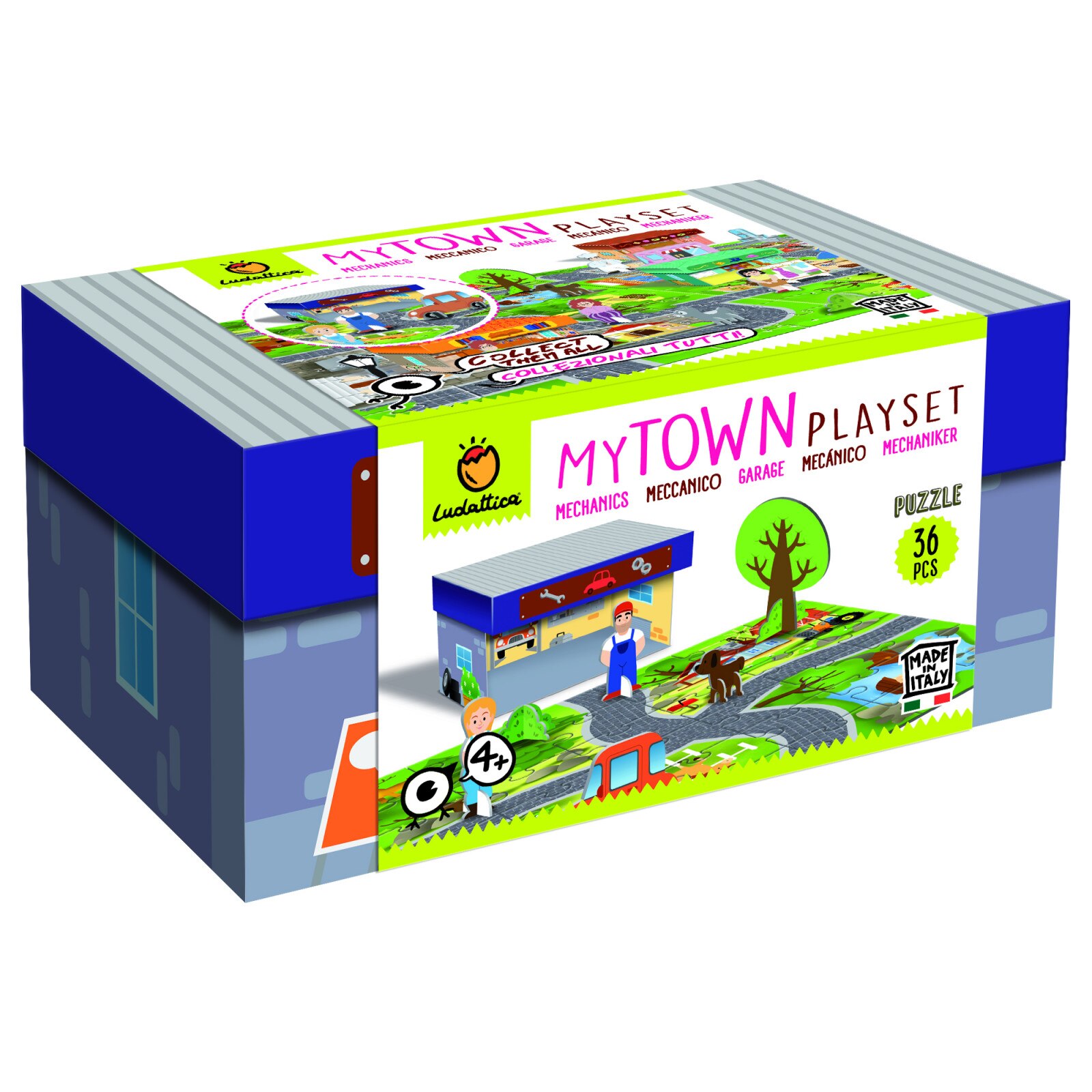 Set De Joaca Orasul Meu - Service Auto +4 Ani