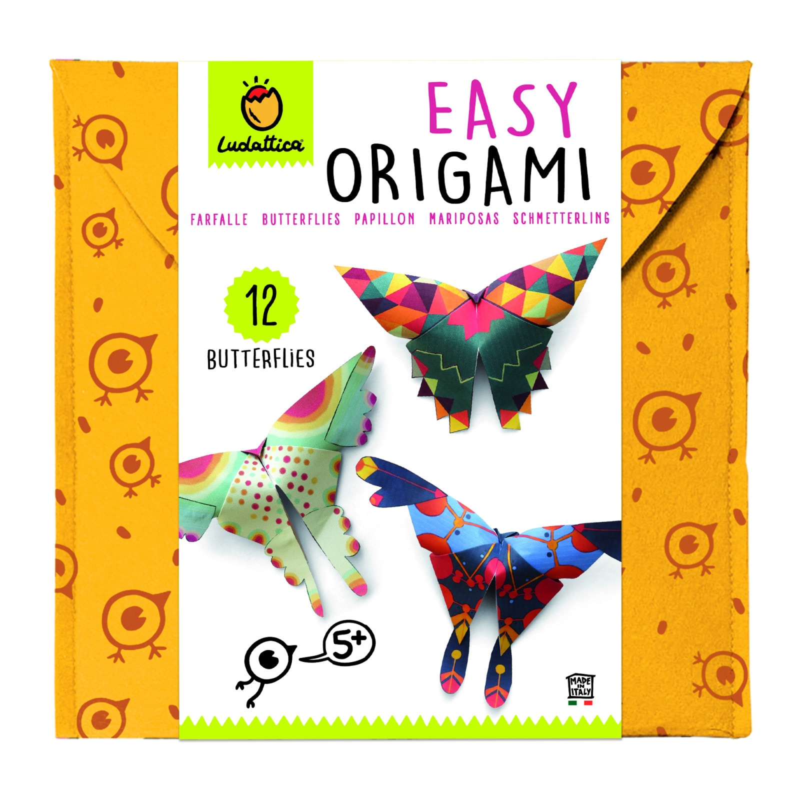 Set Origami Incepatori - Fluturi +5 Ani