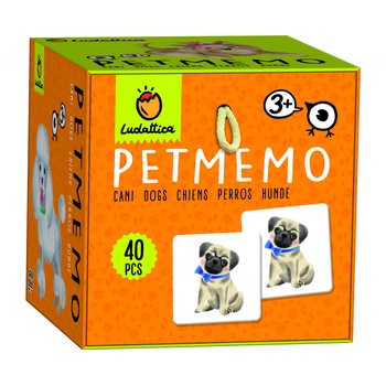 Joc De Memorie Petmemo - Caini +3 Ani Joc De Memorie Petmemo - Caini +3 Ani