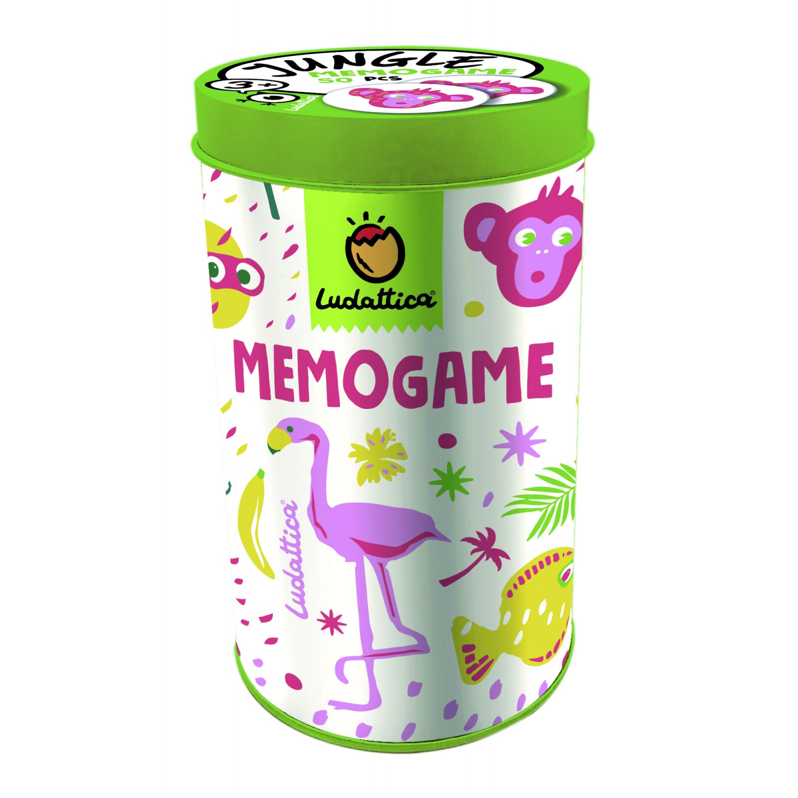 Joc De Memorie Memogame - Jungla +3 Ani