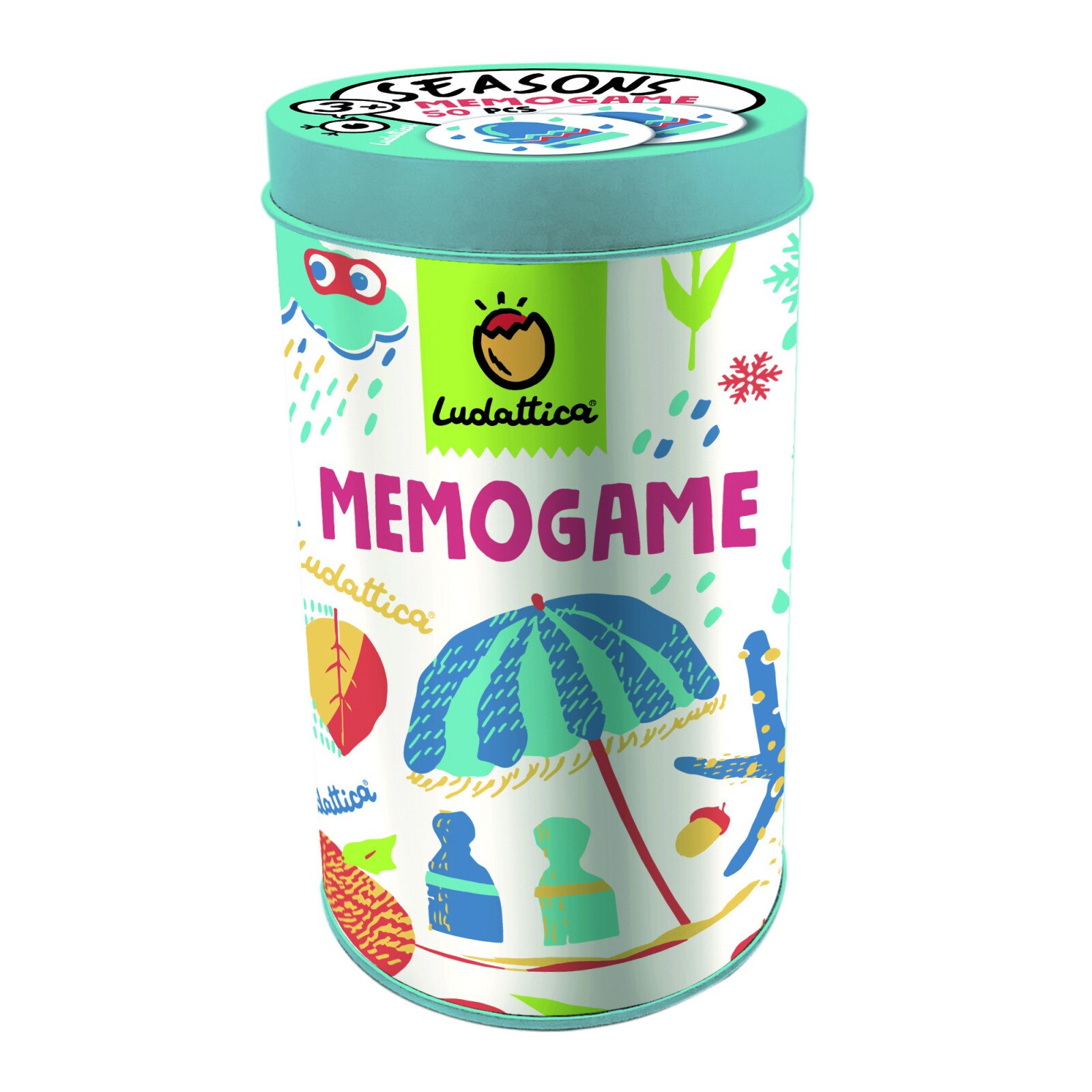 Joc De Memorie Memogame - Anotimpuri +3 Ani