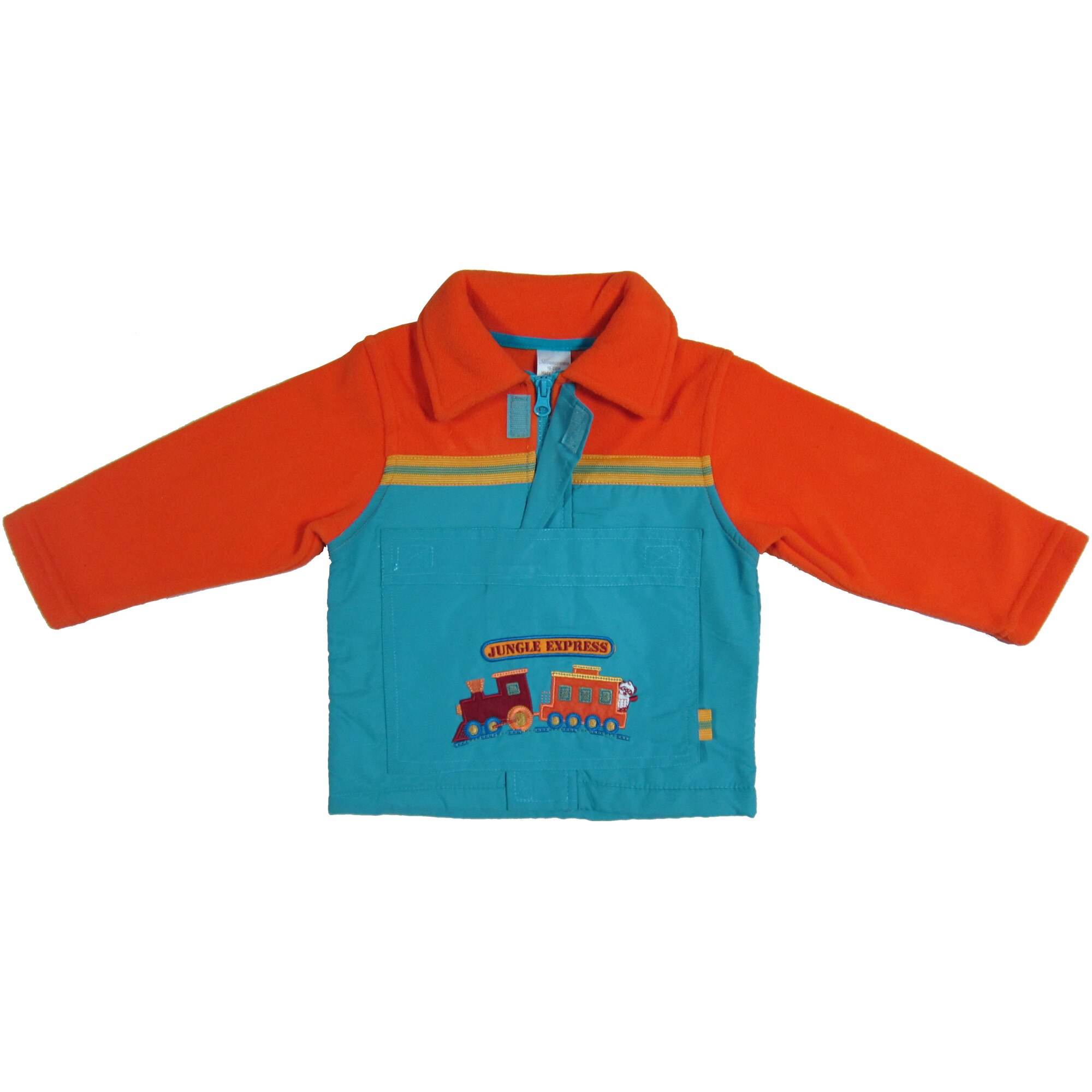 Bluza S26341 Primii Pasi, Portocaliu/Albastru