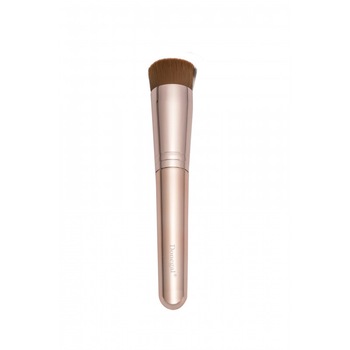Pensula dubla pentru fond de ten lichid Rosy Vibes, 13.5 cm Pensula dubla pentru fond de ten lichid Rosy Vibes, 13.5 cm