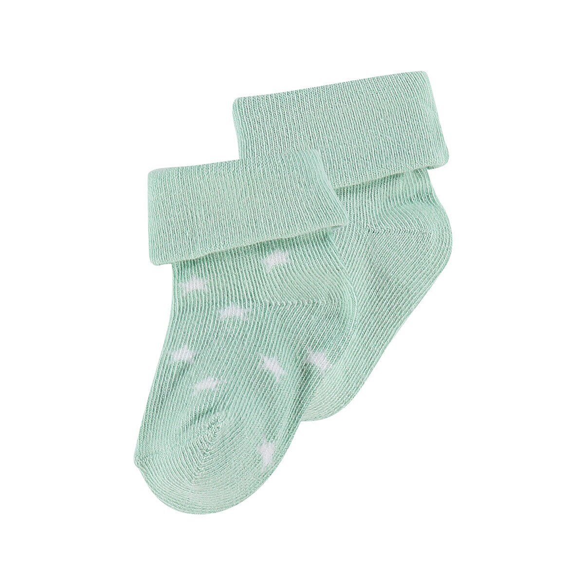 Set 2 perechi sosete bebe, Noppies, Levi, verde