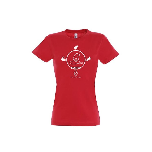 Tricou femei - Harry Potter - Gryffindor 002- rosu S