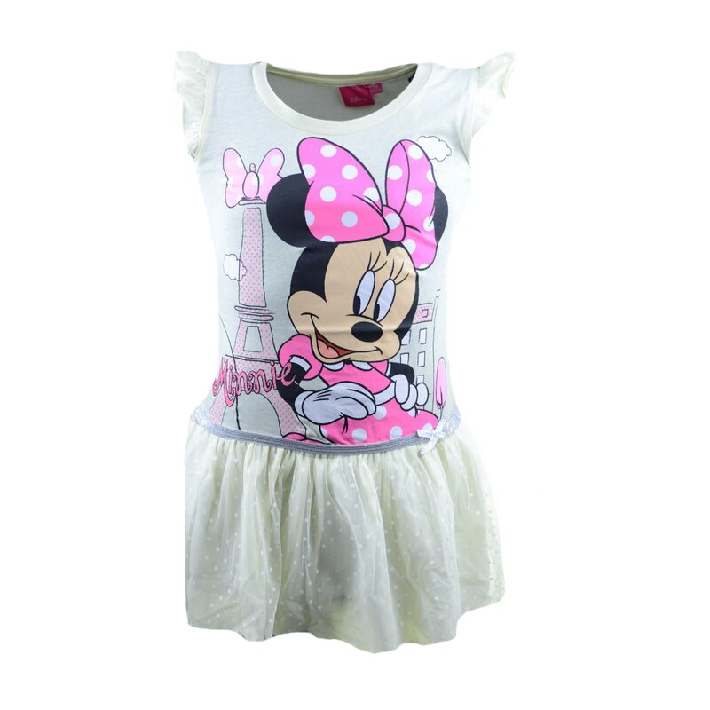 Rochie pentru fete Setino Minnie Mouse, Galben