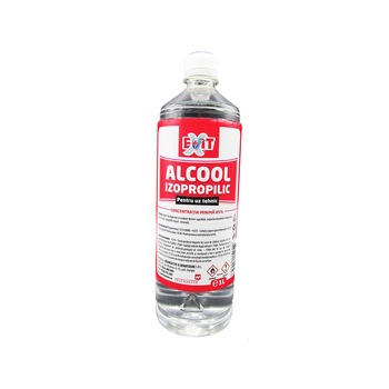 Alcool izopropilic 1litru, agent de curatare, degresare si igienizare diverse suprafete Alcool izopropilic 1litru, agent de curatare, degresare si igienizare diverse suprafete