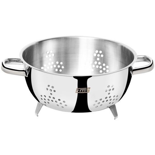 Strecuratoare inox,cu doua manere, 24 cm, Fms