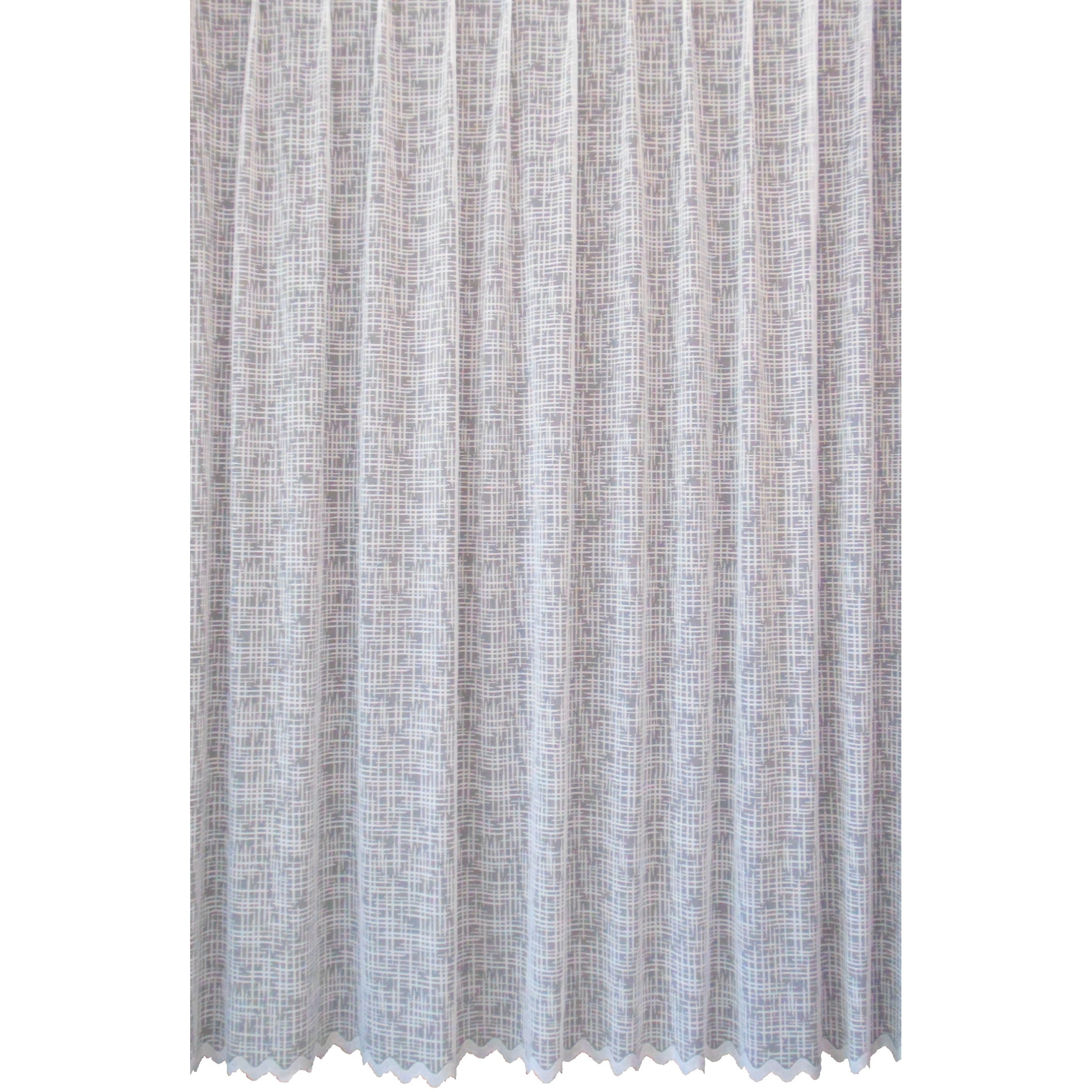 Perdea Trei Stejari, model 51313, uni, 250 x 240 cm, alba
