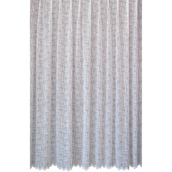 Perdea Trei Stejari, model 51313, uni, 600 x 240 cm, alba Perdea Trei Stejari, model 51313, uni, 600 x 240 cm, alba