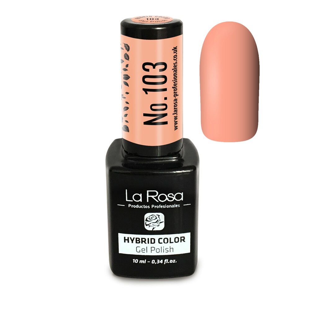 Gel UV La Rosa, Color, No. 103, Piersica 10 ml