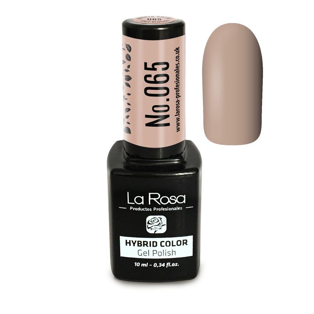 Gel UV La Rosa, Color, No. 065, Nutty, 10 ml