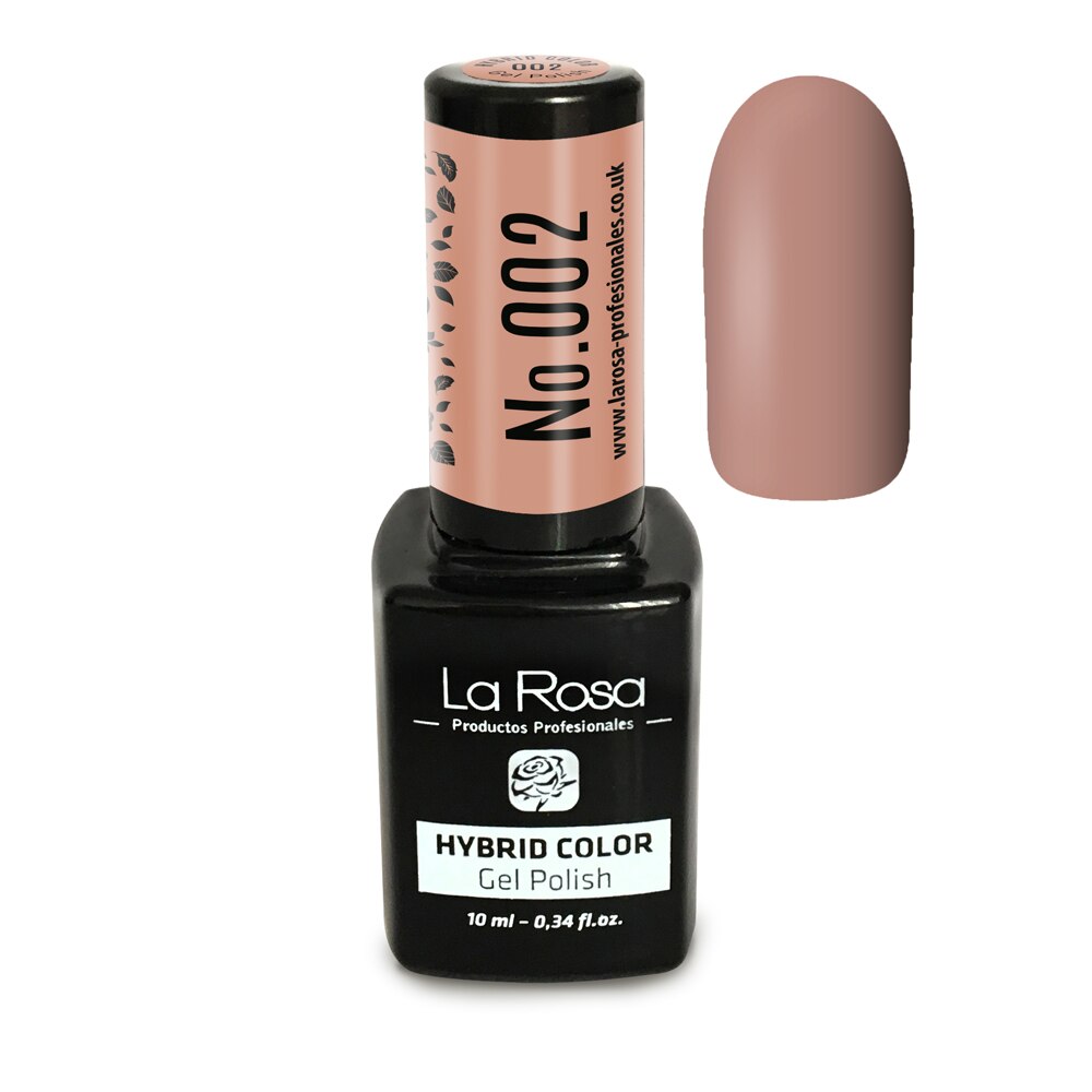 Gel UV La Rosa, Color, No. 002, Coffee With Milk, 10 ml