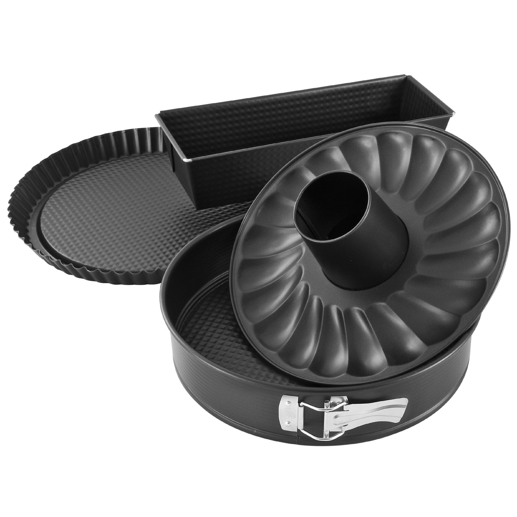 Set 4 forme de copt Zenker black metallic