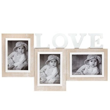 Rama foto dreptunghiulara cu 3 imagini Rama foto dreptunghiulara cu 3 imagini