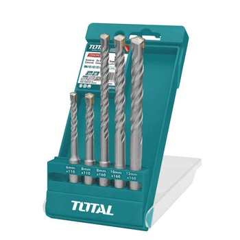 Set 5 burghie rotopercutor SDS Plus Total Set 5 burghie rotopercutor SDS Plus Total