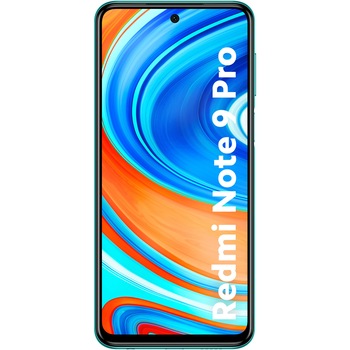 Telefon mobil Xiaomi Redmi Note 9 Pro, Dual SIM, 64GB, 6GB RAM, 4G, Tropical Green Telefon mobil Xiaomi Redmi Note 9 Pro, Dual SIM, 64GB, 6GB RAM, 4G, Tropical Green