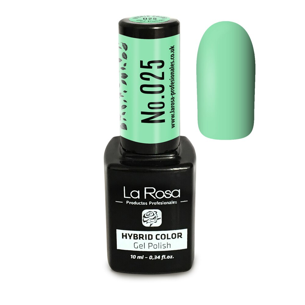 Gel UV La Rosa, Color, No. 025, Verde fistic, 10 ml