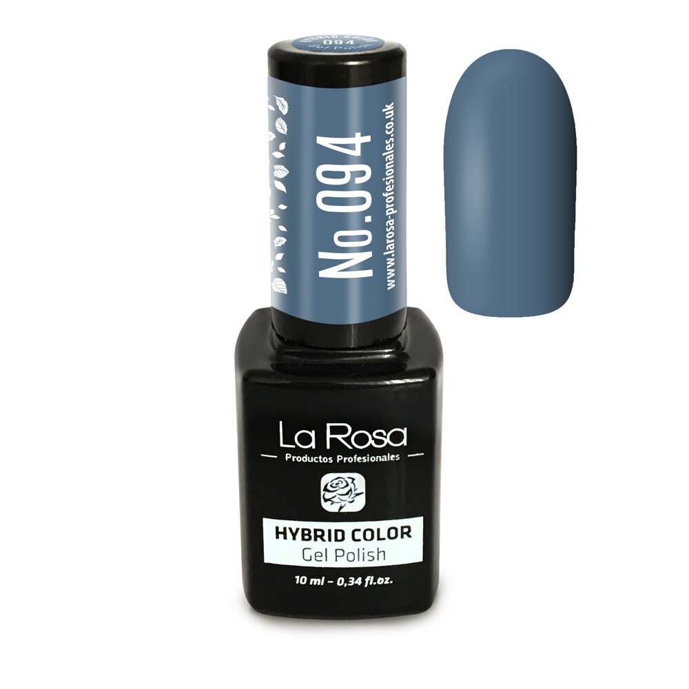 Gel UV La Rosa, Color, No. 094, Gri albastrui, 10 ml