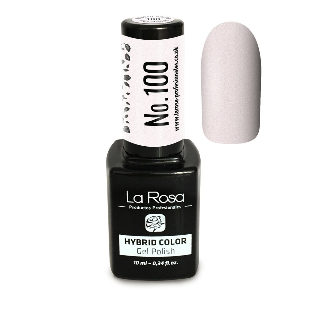Gel UV La Rosa, Color, No. 100, Cream , 10 ml