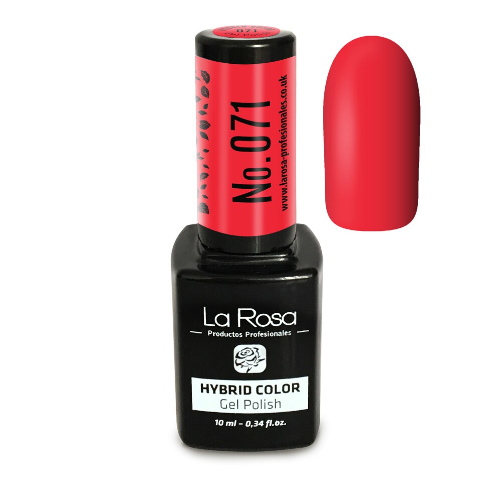 Gel UV La Rosa, Color, No. 071, Watermelon , 10 ml