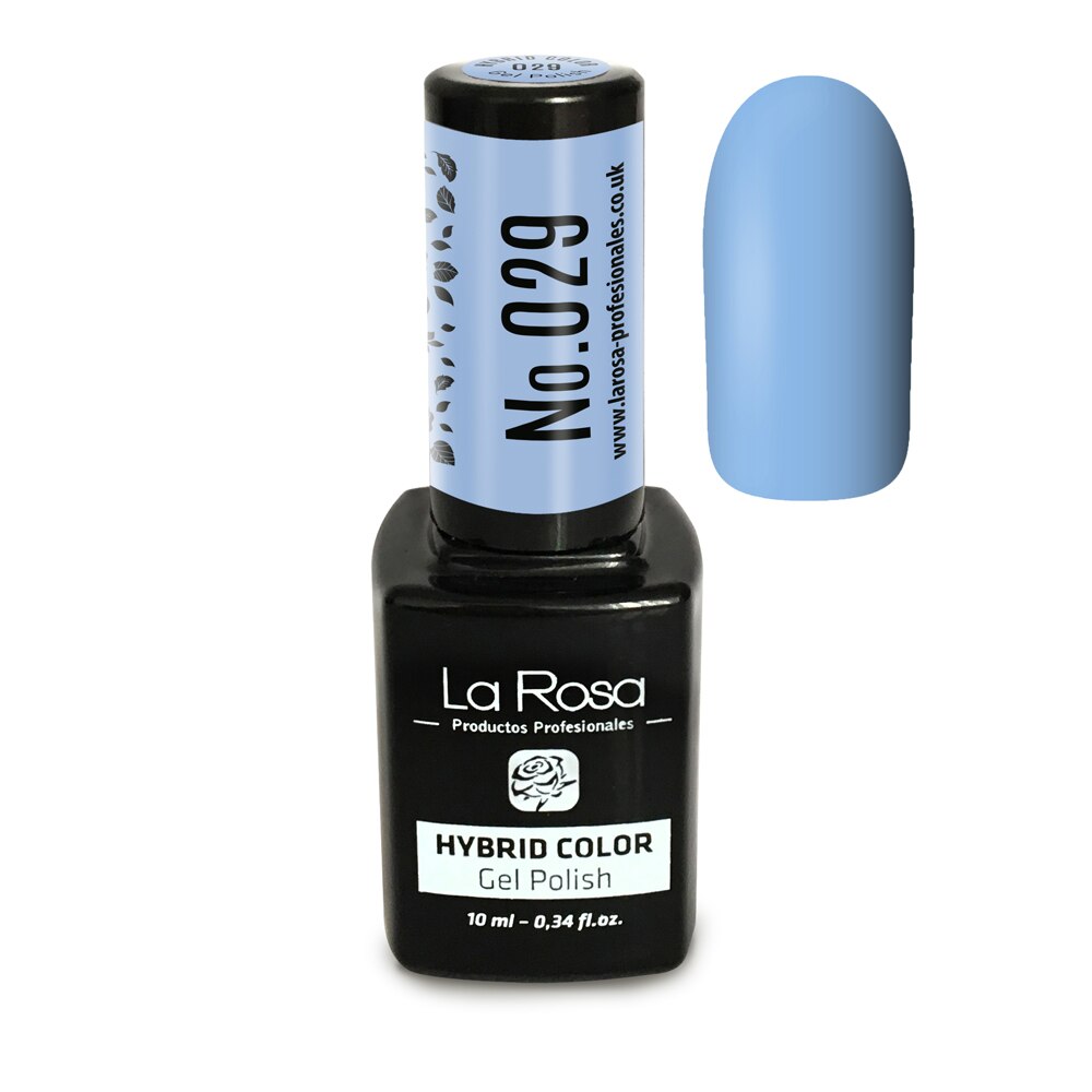 Gel UV La Rosa, Color, No. 029, Blue-Gray , 10 ml