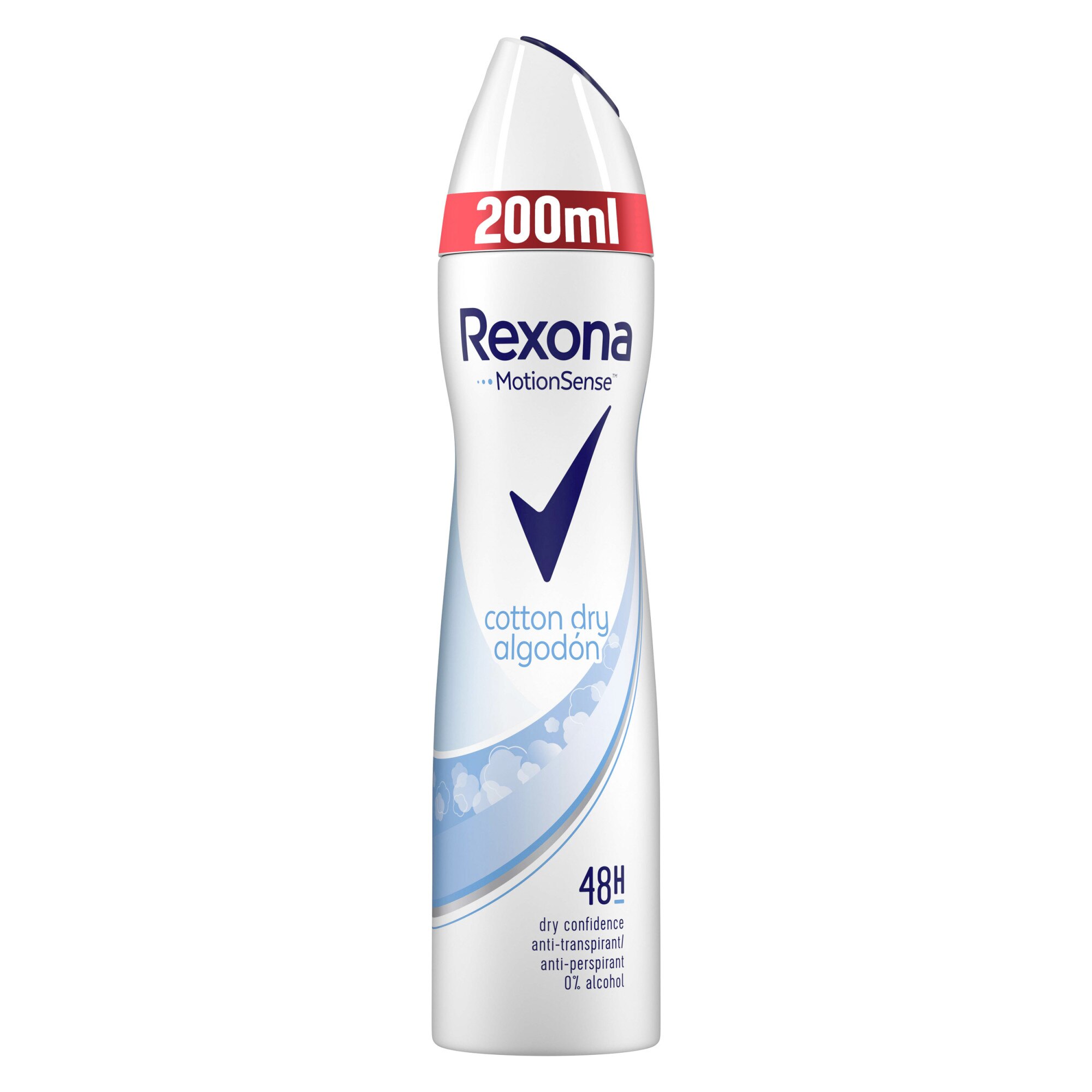 Deodorant spray Rexona Cotton Dry, 200 ml