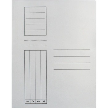 Set 10 bucati Dosar Standard A4, alb, plic, A4, carton Set 10 bucati Dosar Standard A4, alb, plic, A4, carton