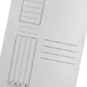 OEM Standard A4-es dosszié, 10 darabos készlet, fehér, boríték, A4, karton