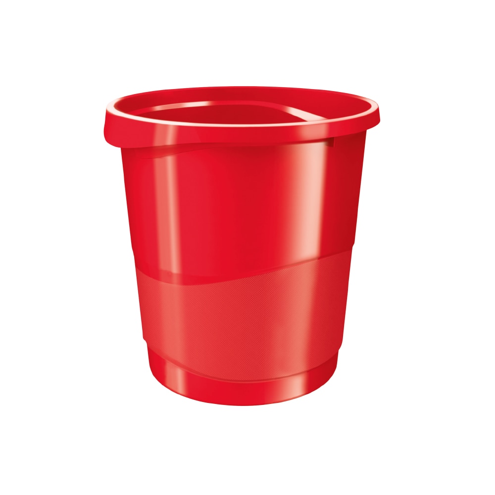 Cos pentru hartii Esselte Europost, rosu, 14l