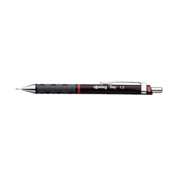 Creion mecanic, Rotring, Tikky III, Original, corp plastic, clip si varf metalic, 1.00 mm, corp negru Creion mecanic, Rotring, Tikky III, Original, corp plastic, clip si varf metalic, 1.00 mm, corp negru