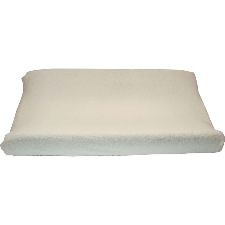 Husa pentru masa de infasat Ti-Tin, Microfibra, 80 x 50, Alb