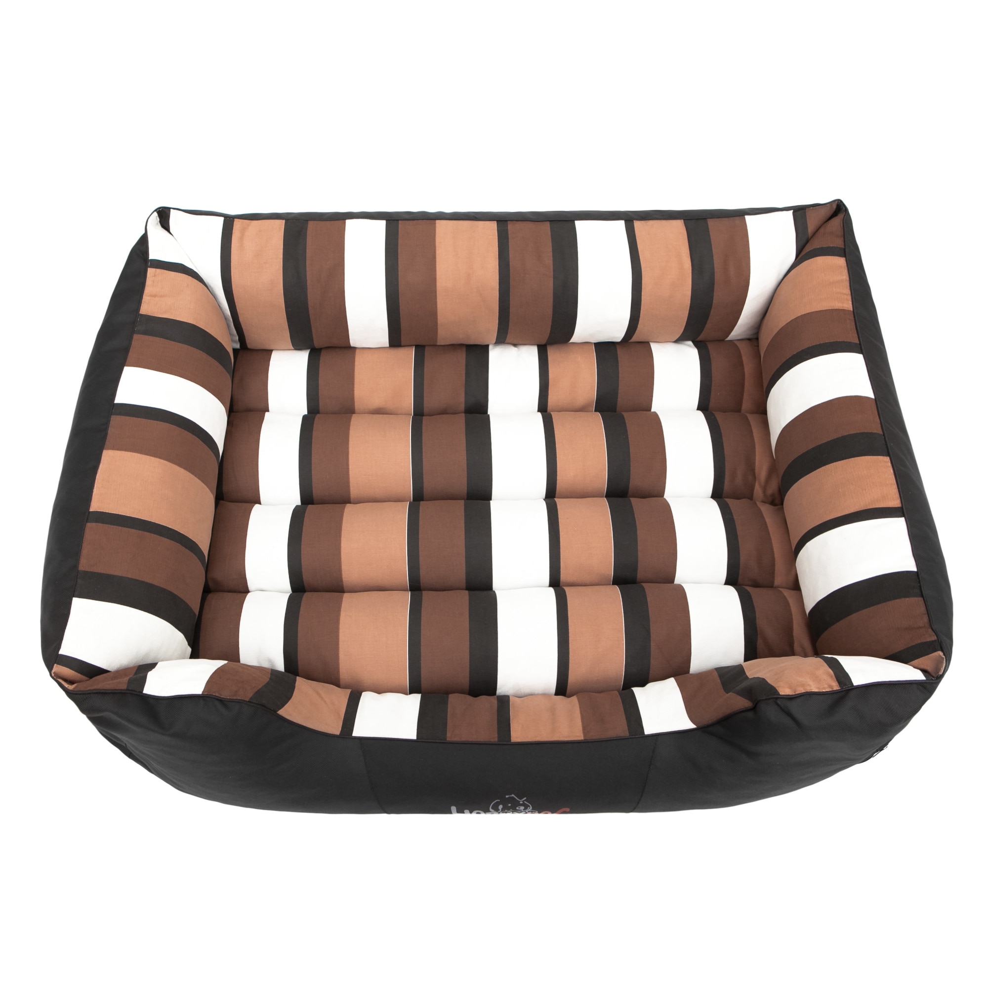 Culcus pentru animale, Hobbydog, L, 65x50 cm, Negru
