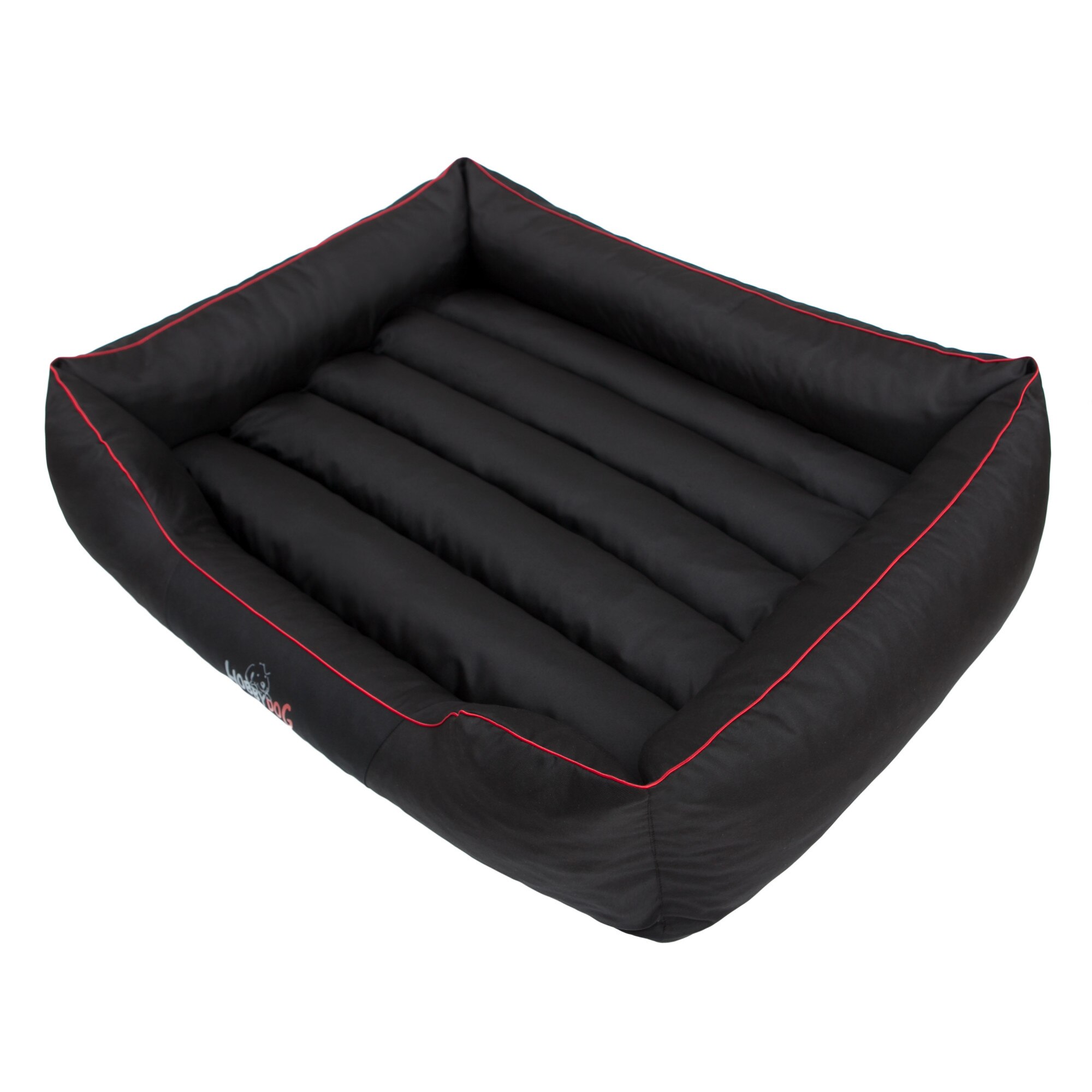 Culcus pentru animale, Hobbydog, 2XL, 110x90 cm, Negru