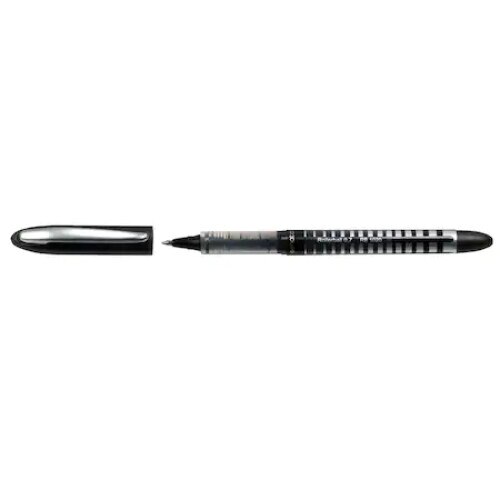 Roller cu cerneala Senator free-ink seria 1000, corp plastic cu accesorii cromate, 0.7mm. Negru