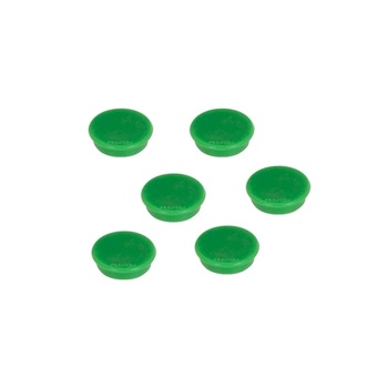 Set 10 bucati Magneti pentru tabla, A-series, verde, 32 mm Set 10 bucati Magneti pentru tabla, A-series, verde, 32 mm