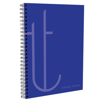 Caiet dictando cu spirala A4, Trendy Office, 70 file, 210 x 297 cm Caiet dictando cu spirala A4, Trendy Office, 70 file, 210 x 297 cm